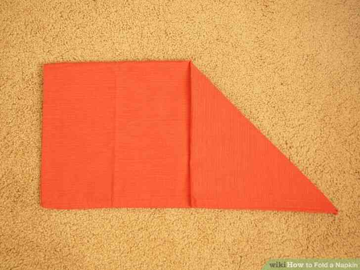 Image intitulée Plier une Serviette de table à l